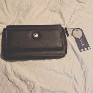 Nautica wallet black